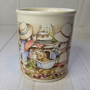 Watkins Country Kids Mug Moms are Special Vintage 1990 Ceramic Cream Cottage